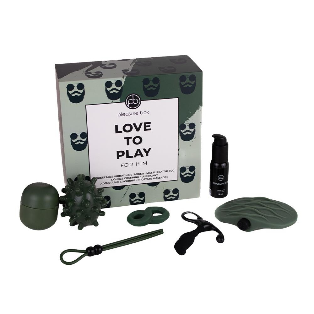 Подарочный набор Dreamtoys Love To Play For Him, 6 предметов фото №0 — секс игрушки: Украина, NO TABOO