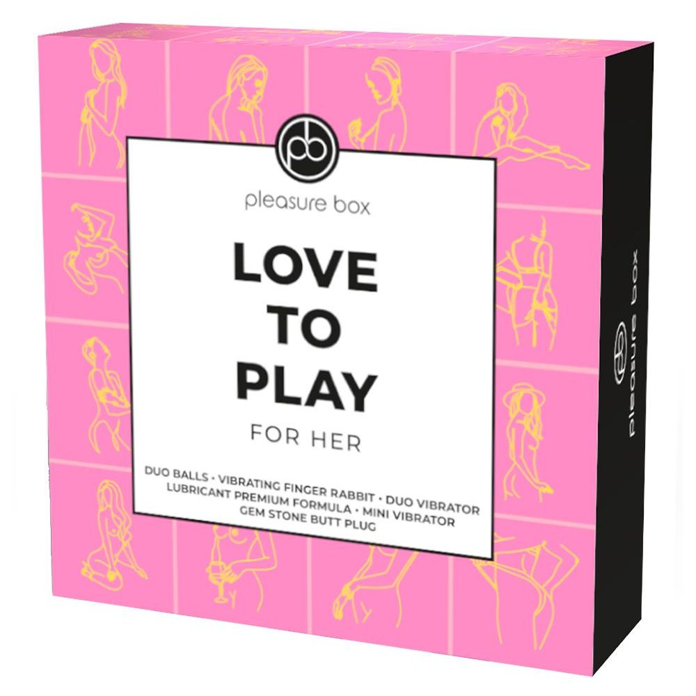 Подарочный набор Dreamtoys Love To Play For Her, 6 предметов фото №2 — секс игрушки: Украина, NO TABOO