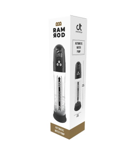 Гідропомпа для члена Dreamtoys Ramrod автоматична, прозора, 31.5 х 3.3 см - No Taboo