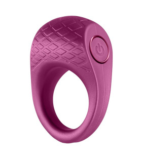 Эрекционное виброкольцо NS Novelties Seduction Levi, красное, 6.5 х 3 см - No Taboo