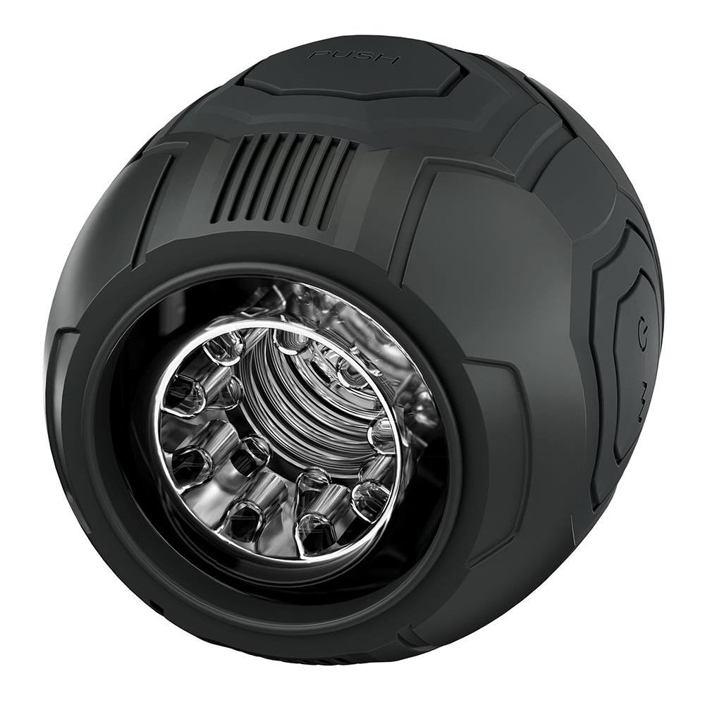 Мастурбатор Blush M For Men Dome X с вибрацией, черный, 10.5 х 9.8 см фото №5 — секс игрушки: Украина, NO TABOO