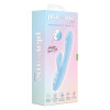 Вибратор-кролик Blush Play with me Moondust Magic для точки G и клитора, голубой, 21 х 3.8 см фото №2 — секс игрушки: Украина, NO TABOO