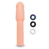 Насадка на пенис Size-Up Penis Extender реалистичная, бежевая, 21.1 х 4.6 см фото №1 — секс игрушки: Украина, NO TABOO