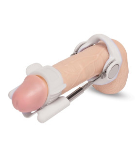 Экстендер Size-Up Penis Stretcher для увеличения пениса, бежевый, 16 х 3.5 см - No Taboo