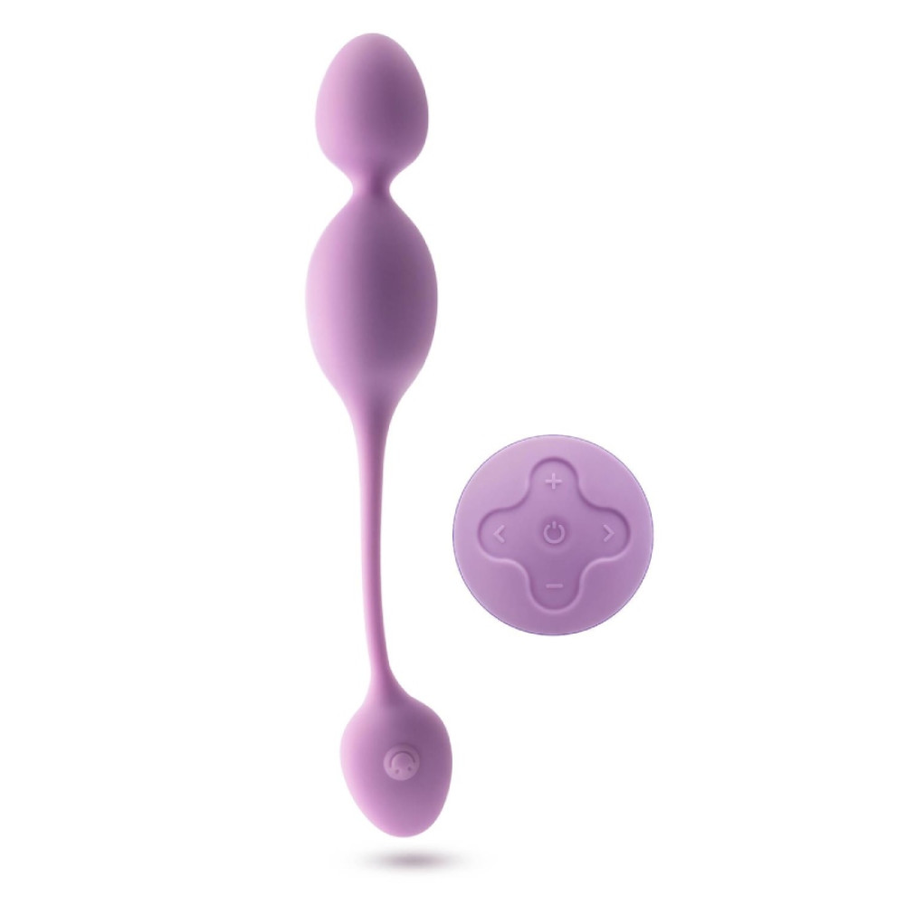 Вагинальные шарики с вибрацией Blush Wellness Raine с пультом, розовые, 22.9 х 3.8 см фото №3 — секс игрушки: Украина, NO TABOO