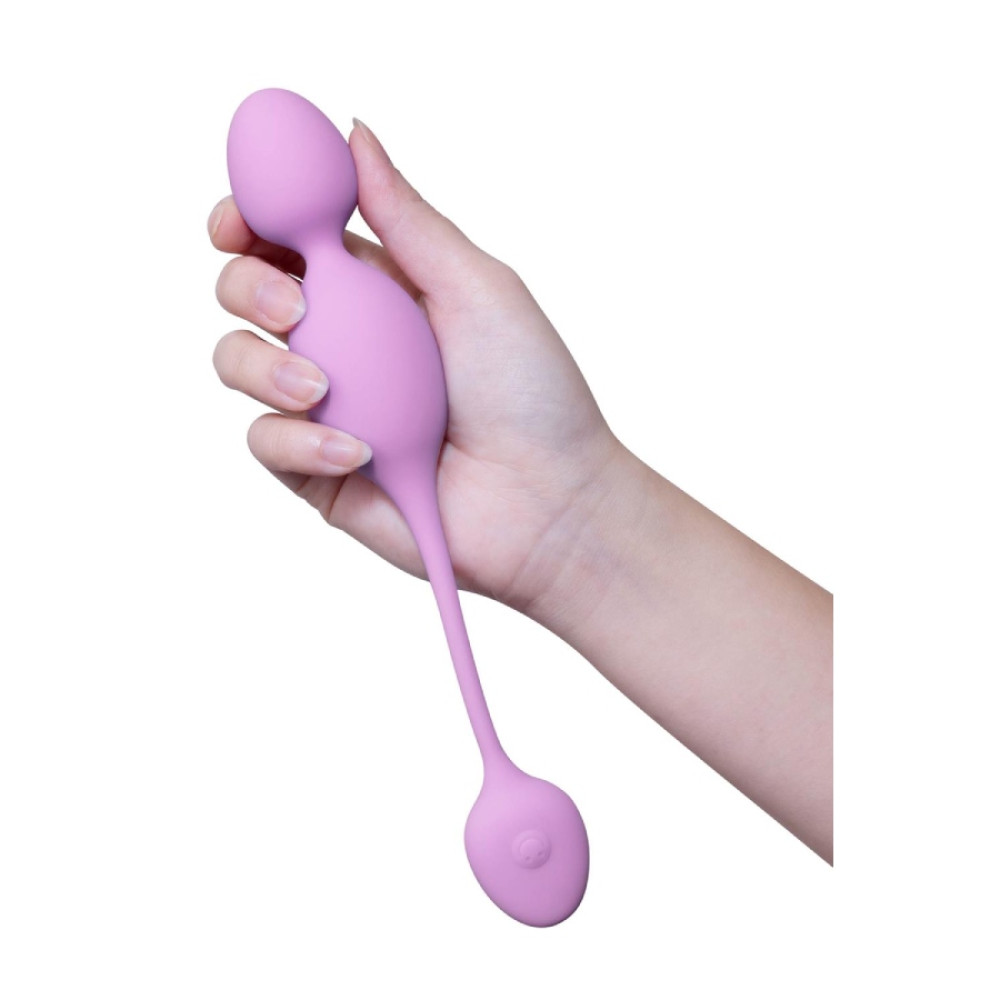 Вагинальные шарики с вибрацией Blush Wellness Raine с пультом, розовые, 22.9 х 3.8 см фото №5 — секс игрушки: Украина, NO TABOO
