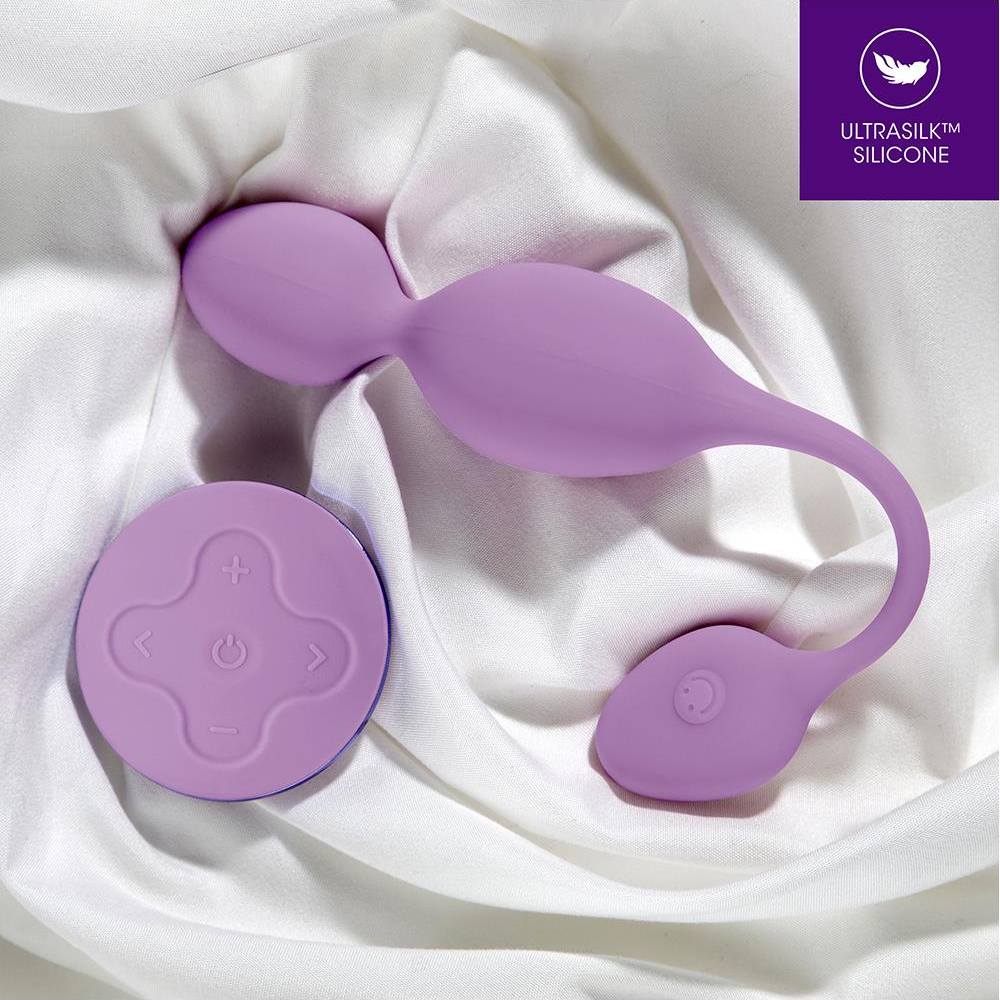 Вагинальные шарики с вибрацией Blush Wellness Raine с пультом, розовые, 22.9 х 3.8 см фото №8 — секс игрушки: Украина, NO TABOO