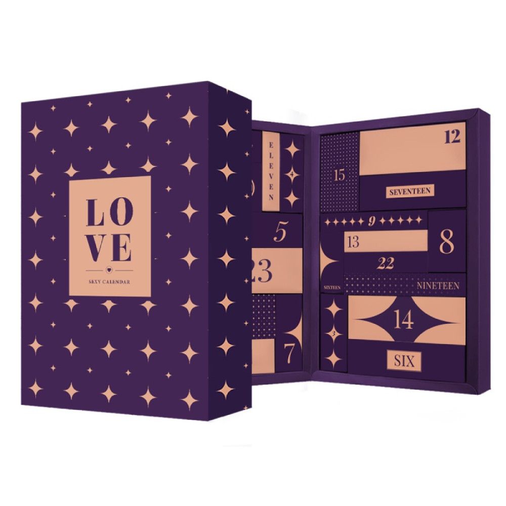 Адвент-календар Dreamtoys Pleasure Box Sexy Calendar, 24 предмета фото №0 — секс игрушки: Украина, NO TABOO
