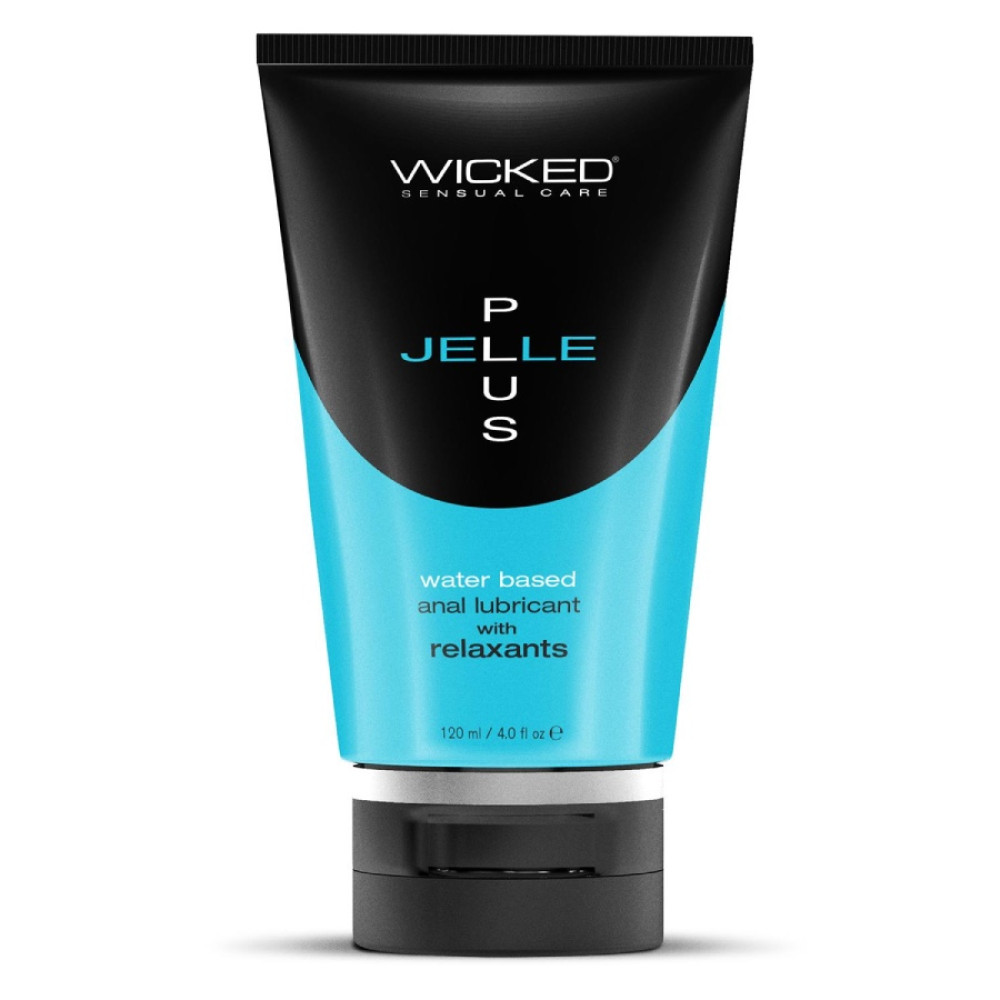 Анальный лубрикант Wicked Jelle Plus на водной основе, 120 мл, фото №0 — секс шоп Украина, NO TABOO