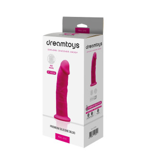 Фалоімітатор реалістичний Dreamtoys Real Love на присосці, рожевий, 16 х 3.5 см - No Taboo