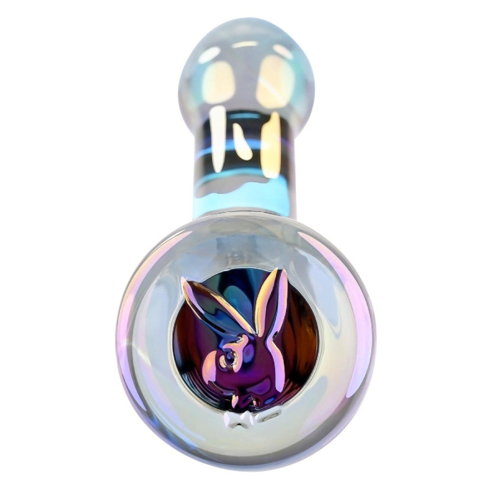 Фаллоимитатор для точки G или P Playboy Jewels King стеклянный, 17.5 х 3.9 см фото №5 — секс игрушки: Украина, NO TABOO