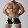 Трусы мужские Locker Gear Full Access с молнией, черные, L, фото №4 — секс шоп Украина, NO TABOO