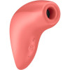 Вибратор Satisfyer Magnetic Deep Pulse с вакуумной стимуляцией клитора, красный, 11.6 х 4.8 см фото №1 — секс игрушки: Украина, NO TABOO