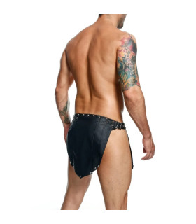 Юбка-гладиатор мужская MaleBasics DNGEON Roman, черная, One Size - No Taboo