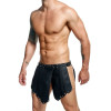 Юбка-гладиатор мужская MaleBasics DNGEON Roman, черная, One Size, фото №1 — секс шоп Украина, NO TABOO