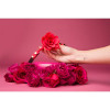 Кляп в виде розы Secret Kisses Bloom красно-черный, 4.2 см, фото №4 — секс шоп Украина, NO TABOO