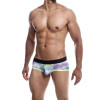 Трусы мужские MOB Eroticwear Aero Brief в сеточку, зеленые, S, фото №1 — секс шоп Украина, NO TABOO
