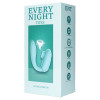 Вибратор-кролик с вакуумной стимуляцией Every Night Toys для точки G, зеленый, 10.4 х 2.4 см фото №2 — секс игрушки: Украина, NO TABOO
