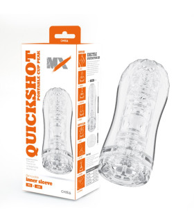 Мастурбатор Chisa Quickshot Portable Cup Peak прозрачный, 17 х 7 см - No Taboo