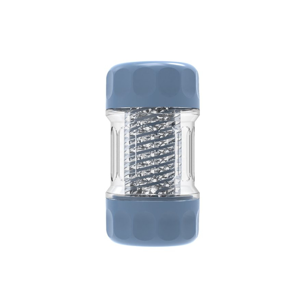 Мастурбатор Chisa Spiral Cup Strong Edition Nubble голубой, 15.5 х 8 см фото №2 — секс игрушки: Украина, NO TABOO