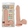 Фалломитатор реалистичный Chisa Secret Explorer на присоске, бежевый, 20 х 4.2 см фото №1 — секс игрушки: Украина, NO TABOO