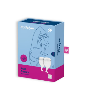 Набор менструальных чаш Satisfyer медицинский силикон, 2 шт - No Taboo