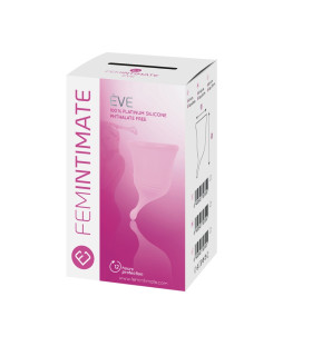 Менструальная чаша Femintimate L розовая, 7.8 х 5 см - No Taboo