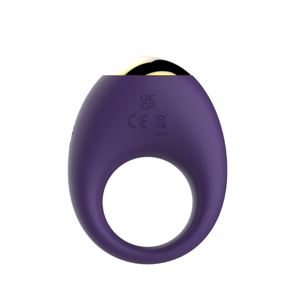 Эрекционное виброкольцо Every Night Toys Halo, фиолетовое, 7.6 х 3.2 см фото №5 — секс игрушки: Украина, NO TABOO