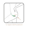 Виброяйцо с подключением к телефону Adrien Lastic Palpitation зеленое, 18 х 4.5 см фото №7 — секс игрушки: Украина, NO TABOO