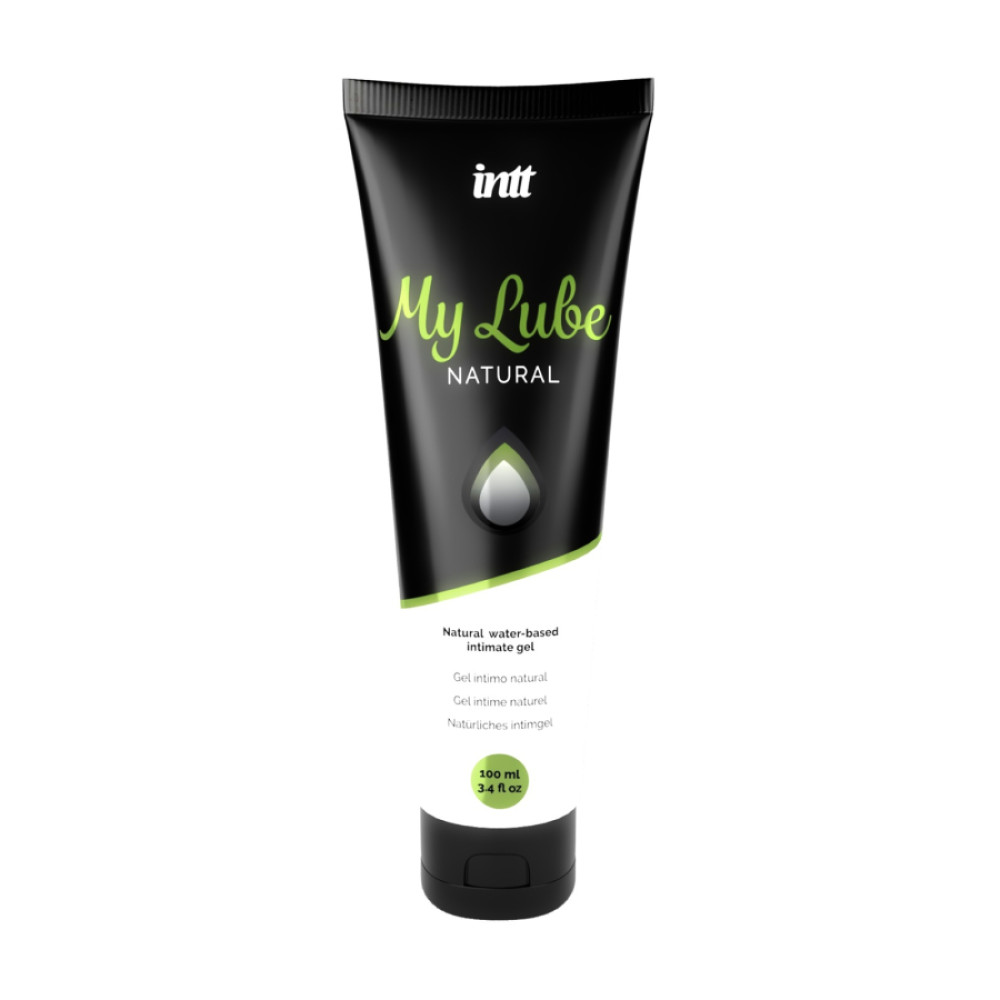 Лубрикант Intt My Lube Natural на водной основе, 100 мл, фото №0 — секс шоп Украина, NO TABOO