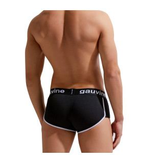 Мужские трусы боксеры Gauvine черные, M - No Taboo