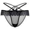 Трусики с доступом Daring Intimates Taylor черные, L-XL, фото №4 — секс шоп Украина, NO TABOO