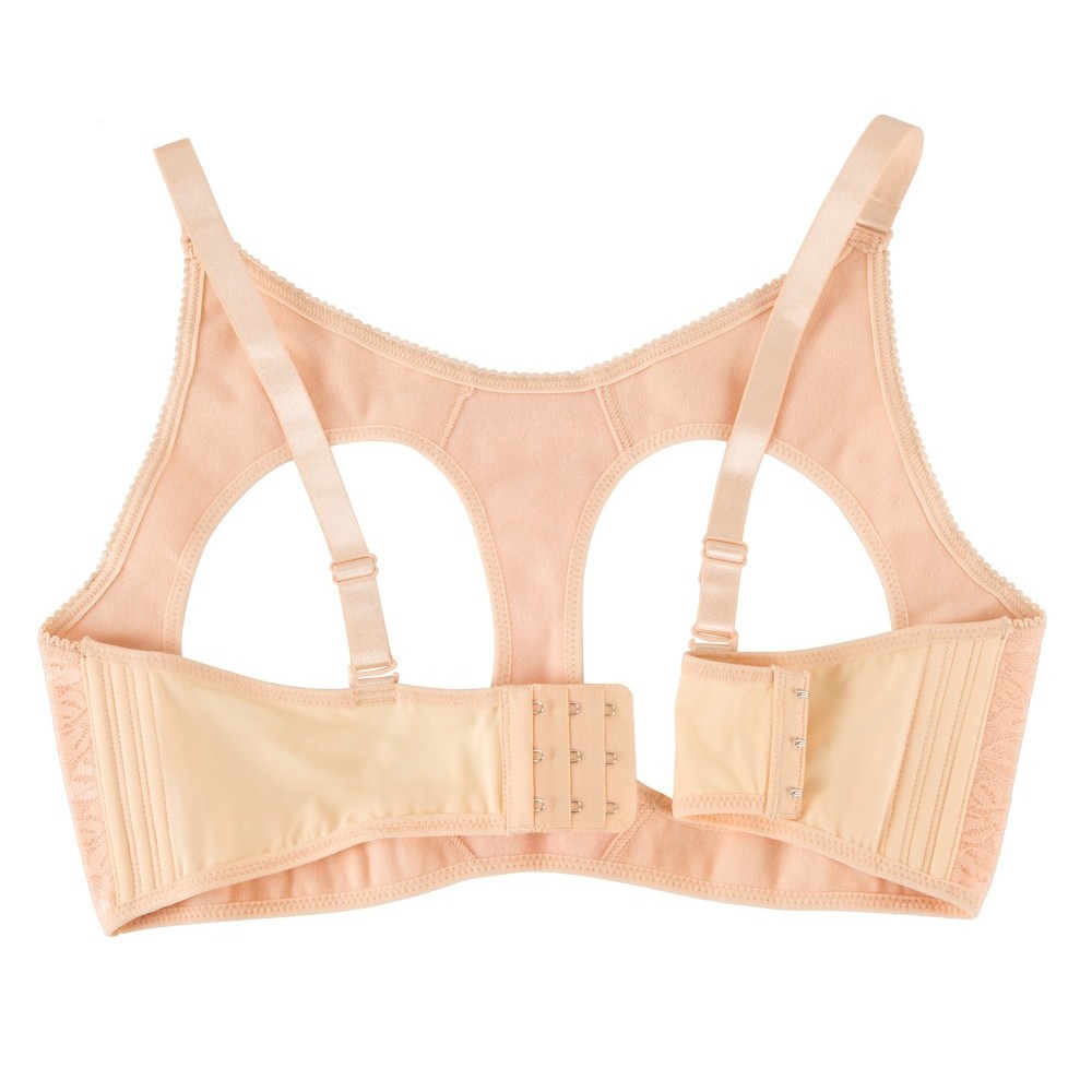 Накладные силиконовые груди Cottelli Collection с бюстгальтером, бежевые, 2 х 1000 г, фото №7 — секс шоп Украина, NO TABOO