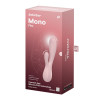 Вибратор-кролик Satisfyer Mono Flex с приложением, розовый, 20.4 х 4.4 см фото №2 — секс игрушки: Украина, NO TABOO