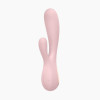 Вибратор-кролик Satisfyer Mono Flex с приложением, розовый, 20.4 х 4.4 см фото №6 — секс игрушки: Украина, NO TABOO