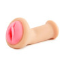 Мастурбатор вагина Topco Pink Lips реалистичный, бежевый, 19 х 4.5 см фото №2 — секс игрушки: Украина, NO TABOO