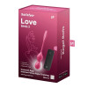 Вагинальные виброшарики Satisfyer Love Birds 2 с пультом, розовые, 21,5 х 3,3 см фото №2 — секс игрушки: Украина, NO TABOO