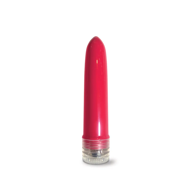 Вибратор Global Novelties красный, 11.4 х 2.5 см - No Taboo