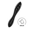 Двойной фаллоимитатор Satisfyer Dazzling Crystal 1 черный, 18.4 х 3.3 см фото №1 — секс игрушки: Украина, NO TABOO