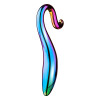 Фаллоимитатор Dream Toys Glamour Glass разноцветный, 18 х 3 см фото №3 — секс игрушки: Украина, NO TABOO