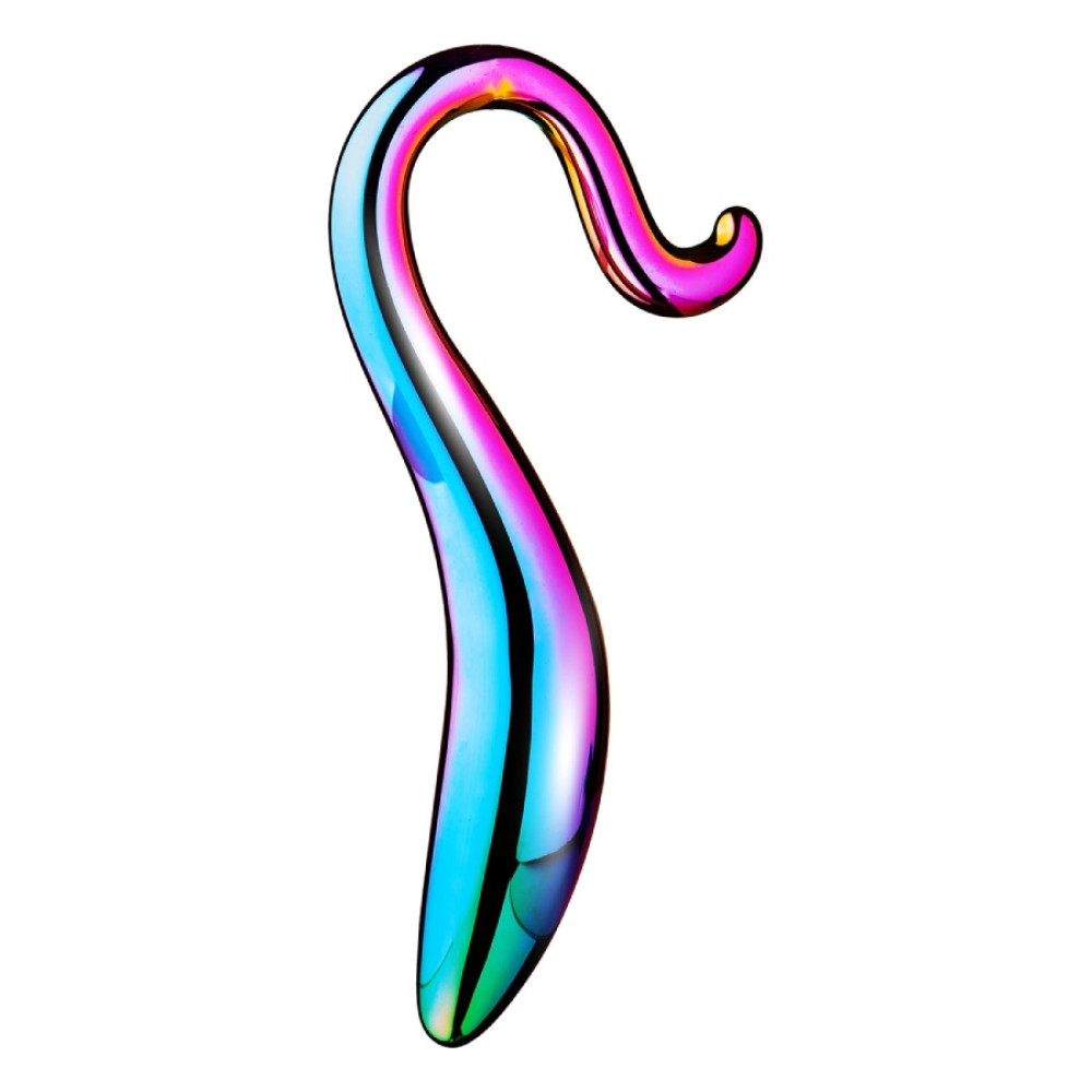 Фаллоимитатор Dream Toys Glamour Glass разноцветный, 18 х 3 см фото №6 — секс игрушки: Украина, NO TABOO
