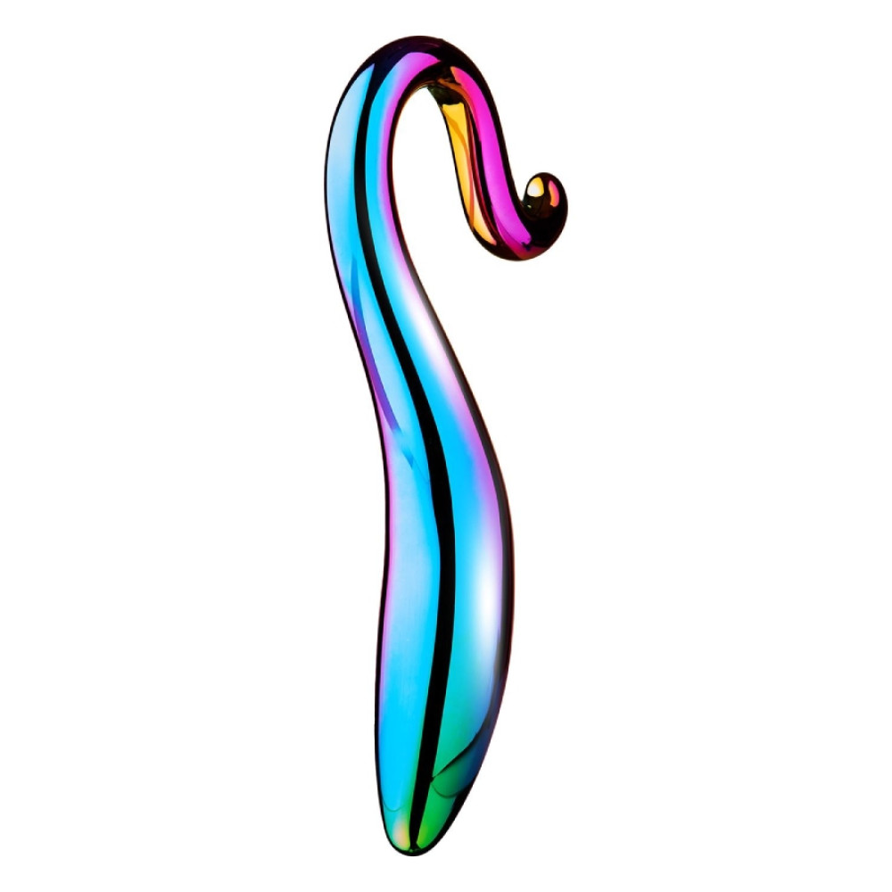 Фаллоимитатор Dream Toys Glamour Glass разноцветный, 18 х 3 см фото №7 — секс игрушки: Украина, NO TABOO