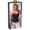 Корсет Cottelli Collection черный, XXL, фото №1 — секс шоп Украина, NO TABOO