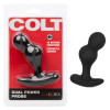 Анальная пробка CalExotics COLT Dual Power Probe, с вибрацией, черная, 7.5 х 3.2 см фото №1 — секс игрушки: Украина, NO TABOO