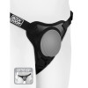 Трусики для страпона Pipedream Body Dock Elite Mini Harness, черные фото №2 — секс игрушки: Украина, NO TABOO