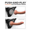 Трусики для страпона Pipedream Body Dock Elite Mini Harness, черные фото №3 — секс игрушки: Украина, NO TABOO