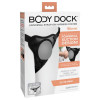 Трусики для страпона Pipedream Body Dock Elite Mini Harness, черные фото №1 — секс игрушки: Украина, NO TABOO