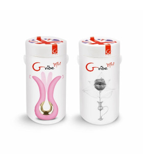 Минивибратор Gvibe Mini для точки G, розовый, 10.5 х 6 см - No Taboo