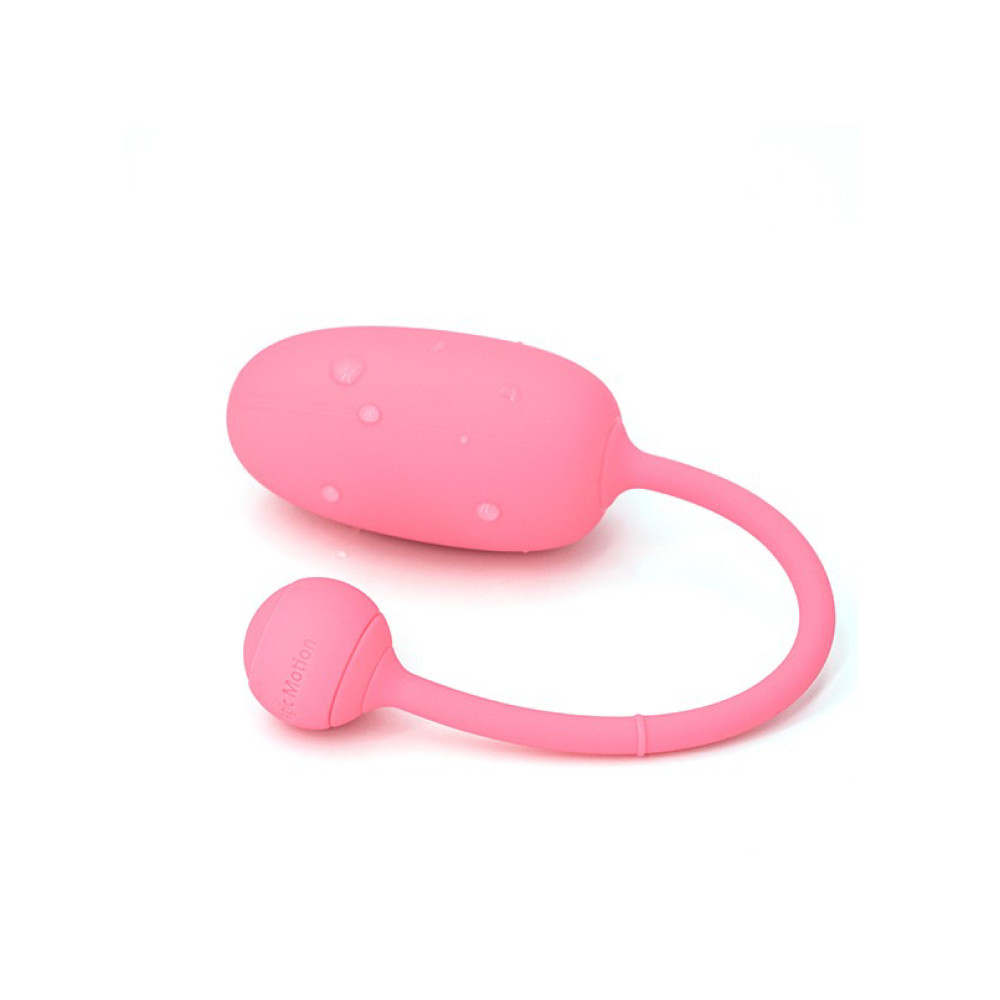 Віброяйце Magic Motion Kegel Coach керування з додатка, рожеве, 19 х 3 см фото №3 — секс іграшки: Україна, NO TABOO