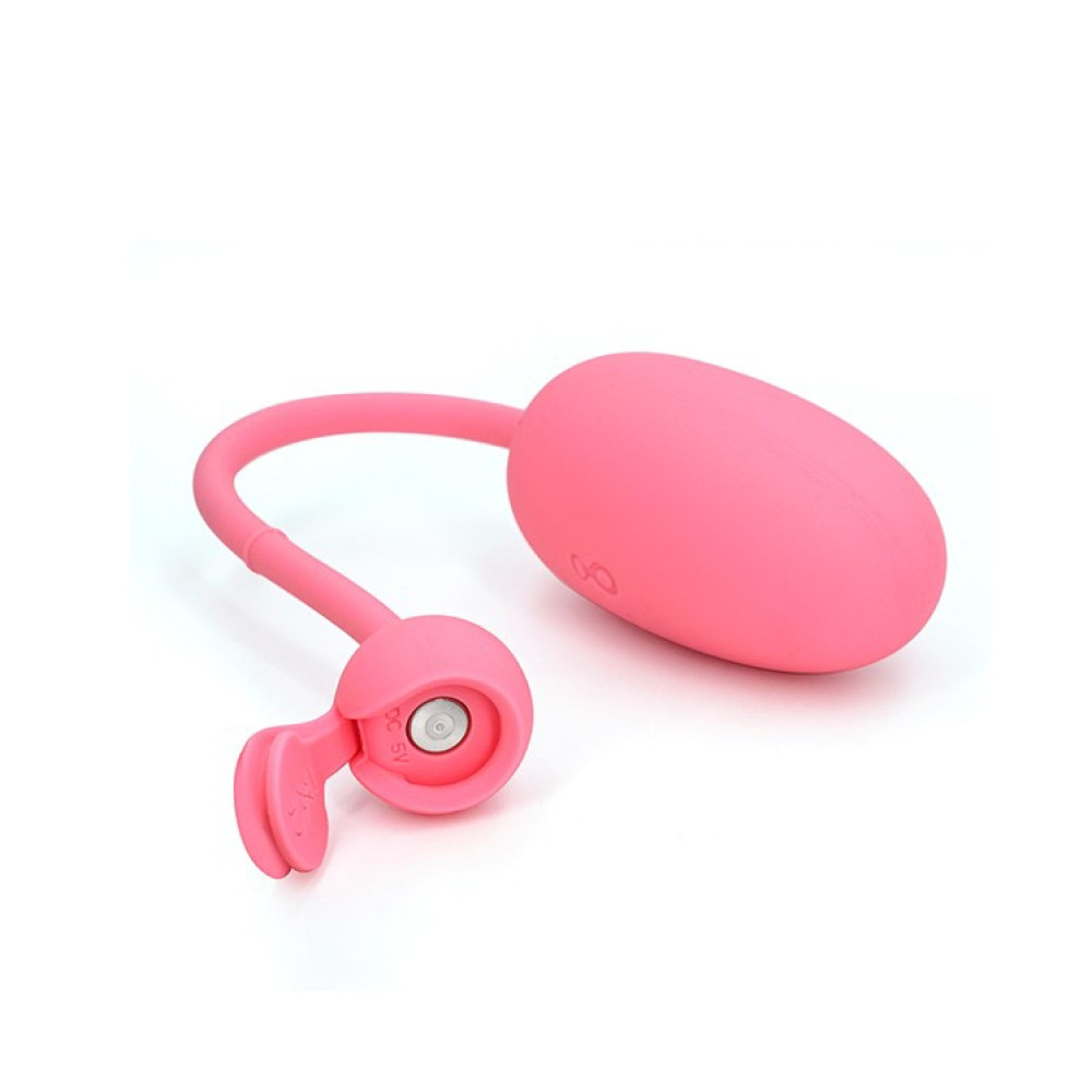 Віброяйце Magic Motion Kegel Coach керування з додатка, рожеве, 19 х 3 см фото №4 — секс іграшки: Україна, NO TABOO